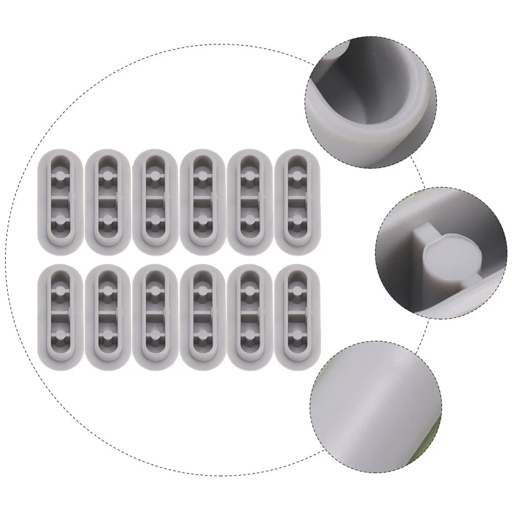 

12pcs Toilet Seat Gaskets Toilet Seat Cushioning Mats Toilet Seat Bumpers