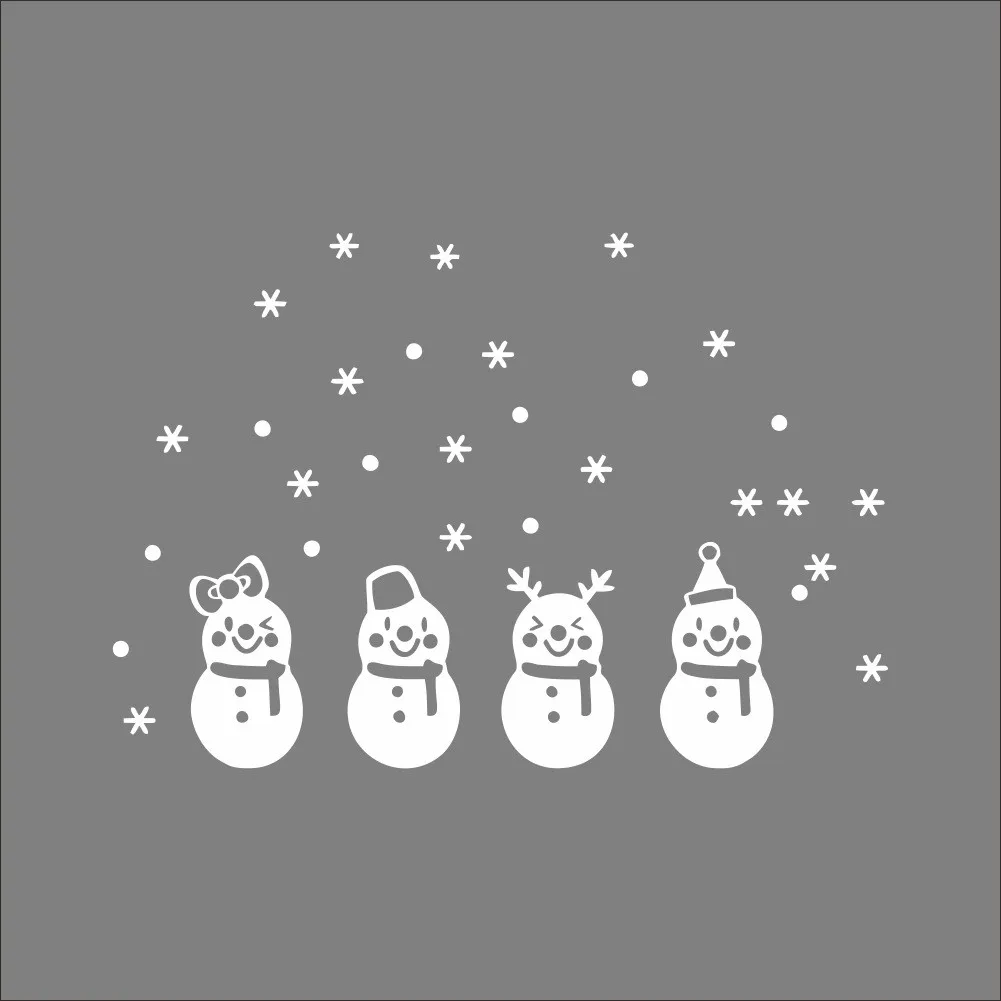 Christmas Snow Ball Removable Home Vinyl Window Wall Stickers Decal Decor Sticker For Kids Children Room Decoration C116 | Дом и сад
