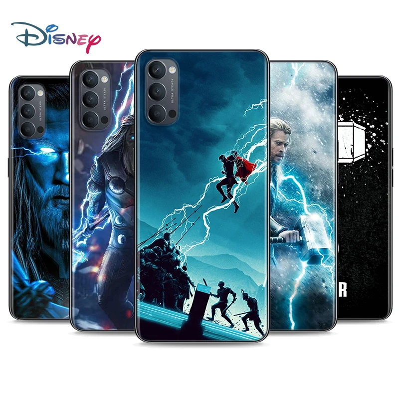 Тор Tales Of Asgard мягкий черный силиконовый чехол для OPPO Рино 5 Pro + 3 4 Lite F SE Z 4G 5G