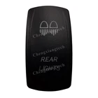 Автомобильная Лодка Грузовик с подсветкой Swtich Cap-лазерная гравировка-задние фары-для светодиодного Carling Arb Narva 4x4 RV Rocker Switch, только крышка