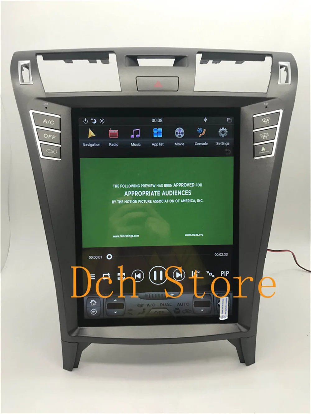 Вертикальный tesla стиль Android 8,1 автомобильный DVD gps навигация для lexus LS LS460 LS600 2006-2012 carplay 4 Гб ram 32 ГБ rom HDMI AHD радио