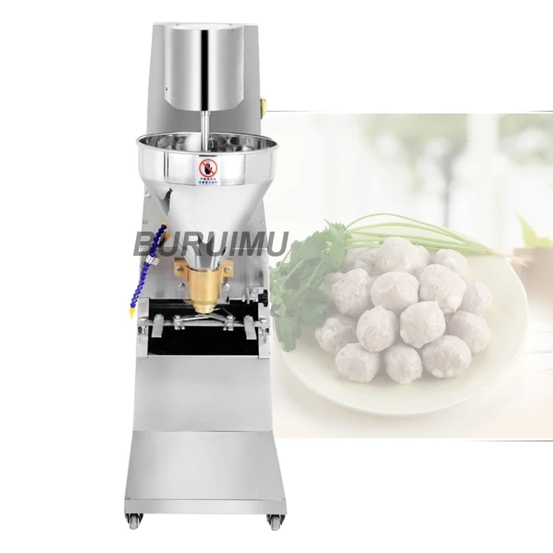 

Electric Meatball Maker Beef Meatball Rolling Machine Chicken Fish Meatball Forming Machine