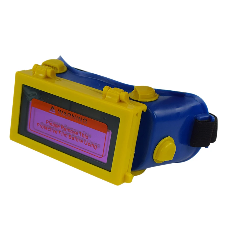 Желтые Авто затемняющие сварочные очки для глаз шлем маска век патч рабочие