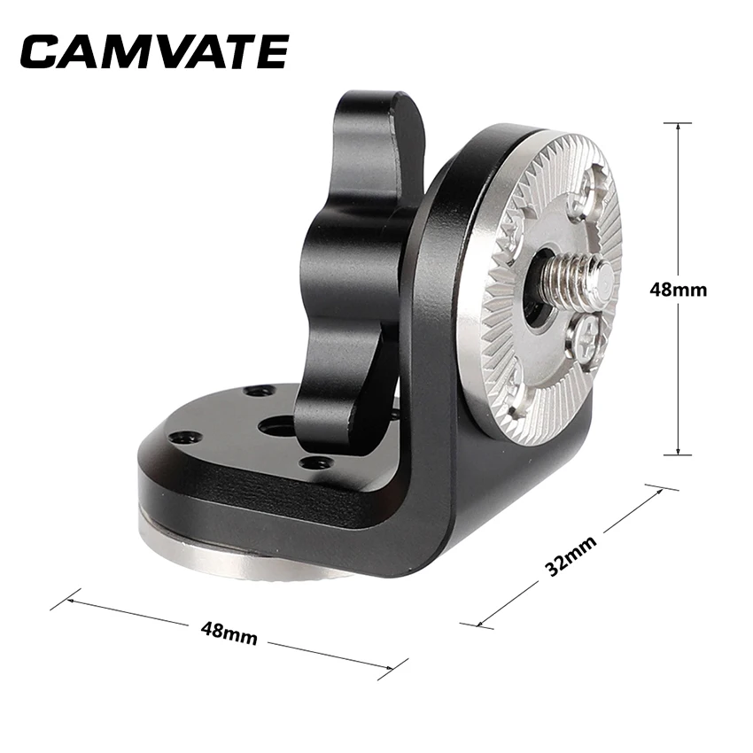 CAMVATE 120 мм НАТО безопасная направляющая с резьбой M6 ARRI розетка соединительное