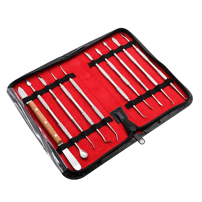 

10 шт., детский практичный набор инструментов из нержавеющей стали