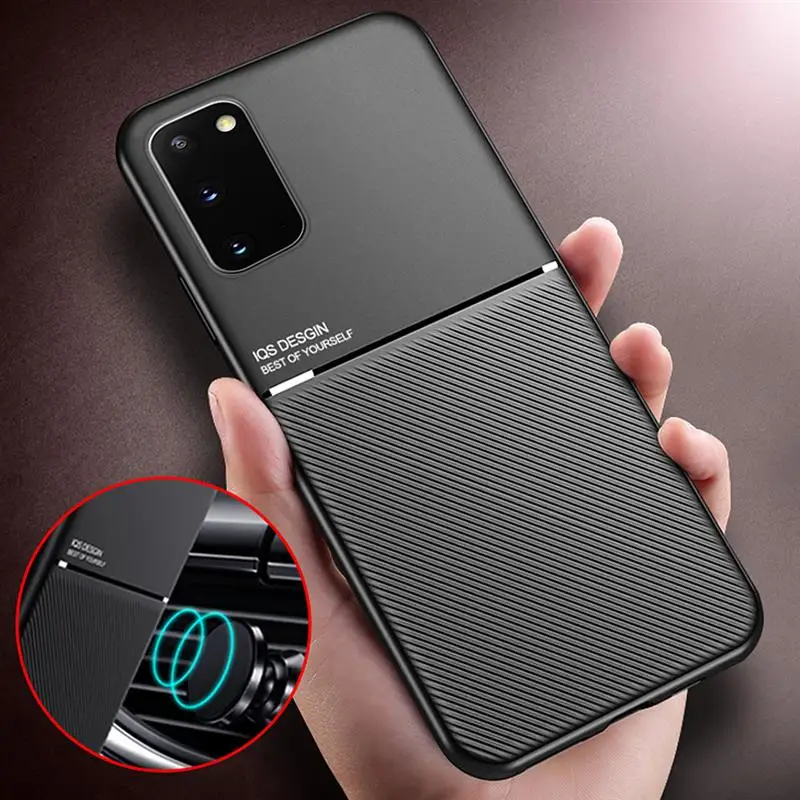 

Magnet Silicon Case For Oneplus 7T 8 Pro Coque Case Luxury Armor Back Cover For One Plus 8 7T oneplus8 pro 7 T Case Bumper