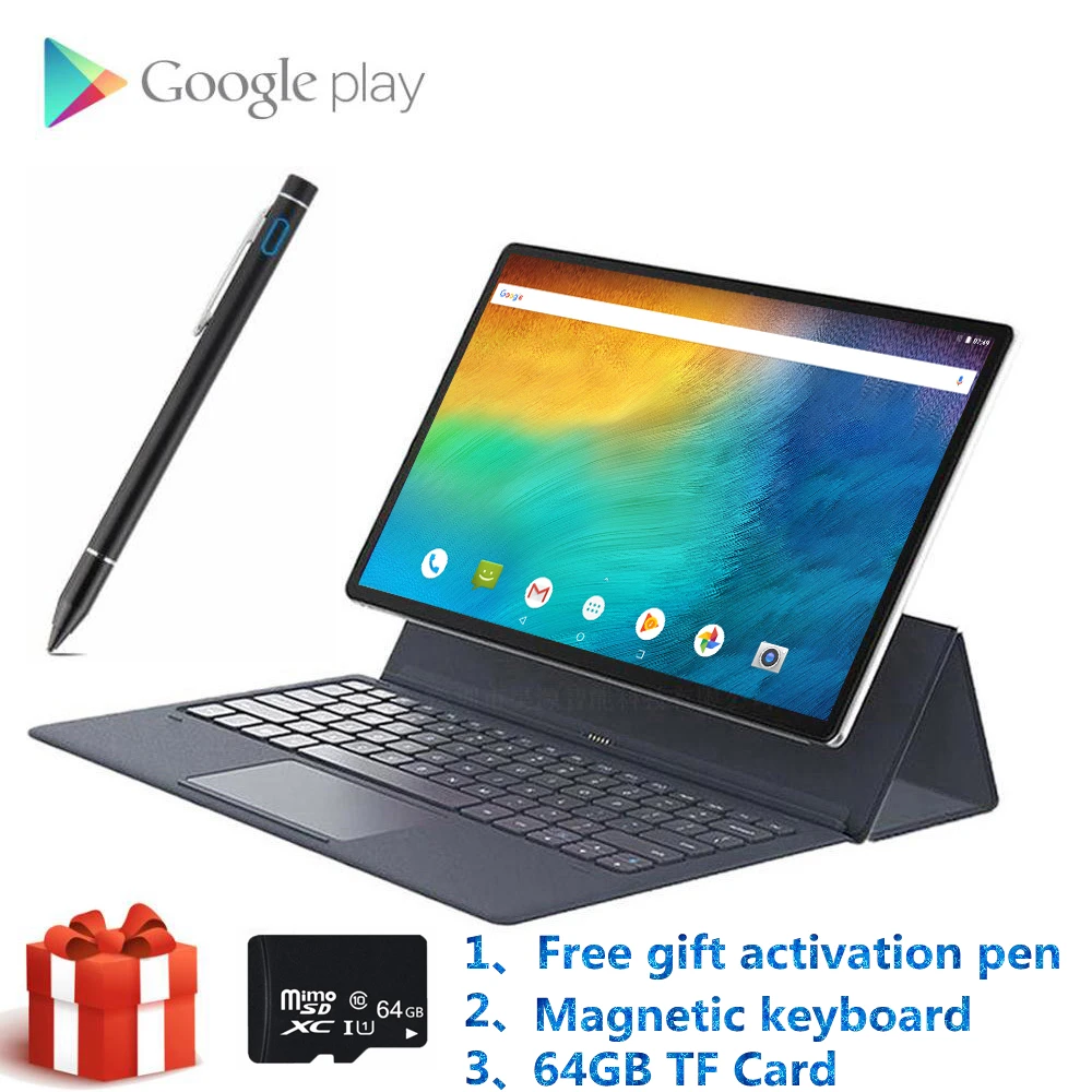 

Планшет с 10,1-дюймовым дисплеем, десятиядерным процессором, ОЗУ 6 ГБ, ПЗУ 64 ГБ, 5 Мп + 13 МП, android 2,4, 11,6 мАч