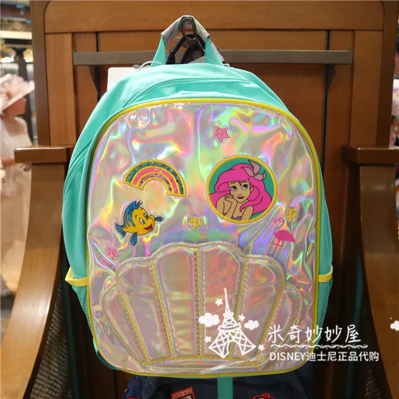 Рюкзак детский школьный с длинными волосами изображением Морского Пейзажа Disney |