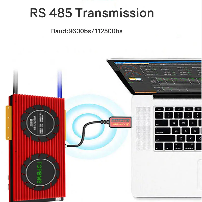 Титанат лития Батарея BMS 10 S 24V 200A250A Bluetooth RS485 может NTC UART для Аккумулятор лто 2 4 V