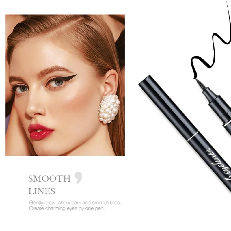 Новая крутая Черная Подводка для глаз стойкая водостойкая жидкая подводка с