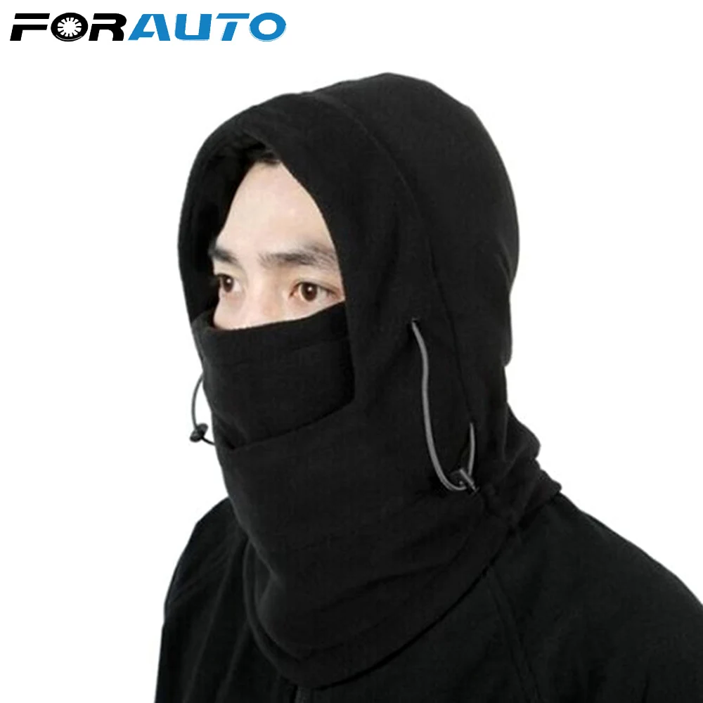 Флисовая дышащая шапка Балаклава FORAUTO головной убор зимние лыжные уши