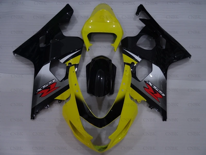 Обтекатели для GSXR750 05 GSXR 600 обтекатель мотоцикла 2004 750 кузов - 2005 K4 черный желтый |