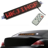 12v car led programmable sign moving scrolling message display board screen 23cm x 5cm x 1cm