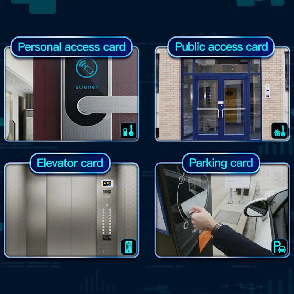 Смарт кольцо Jakcom R4 водонепроницаемая новая технология NFC ID IC мультикарточная