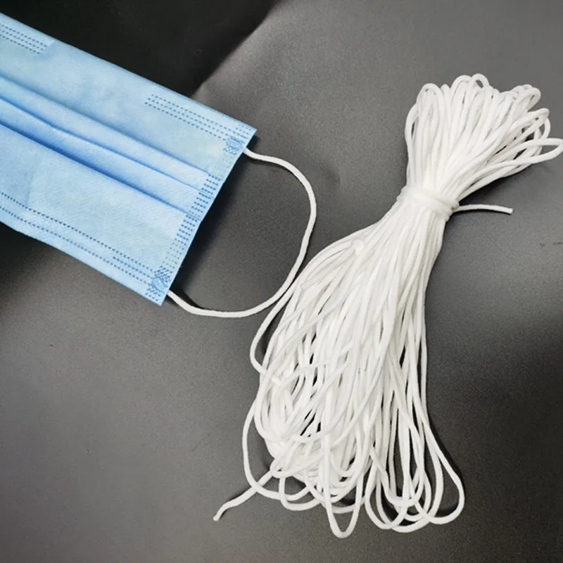 Эластичная лента 2 5 3 мм нейлоновая круглая тонкая маска удобная мягкий