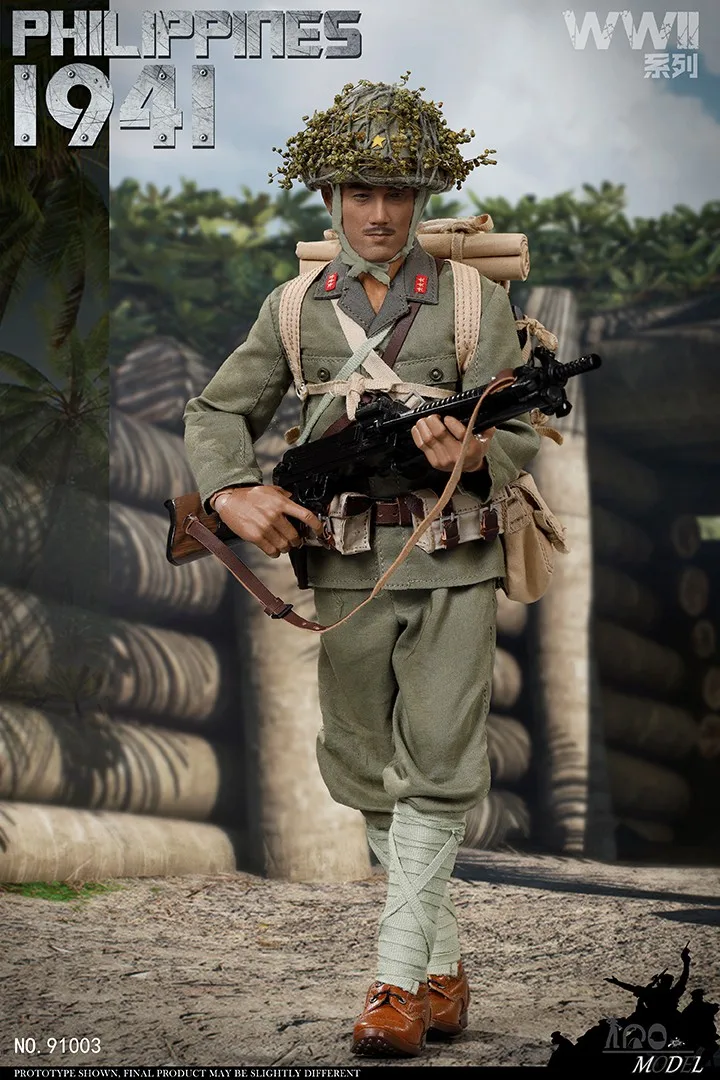 

Масштаб 1/6, битва за Филиппины времен Второй мировой войны 1941, модель IQO NO.91003, мужской солдат, комплект из 12 дюймов, коллекционные модели экшн-...