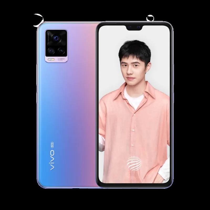 Смартфон Vivo s7 Snapdragon 76 5G 4000 мАч 6 44 дюйма 2400 × 1080 пикселей AMOLED HD экран 64 мп ультра