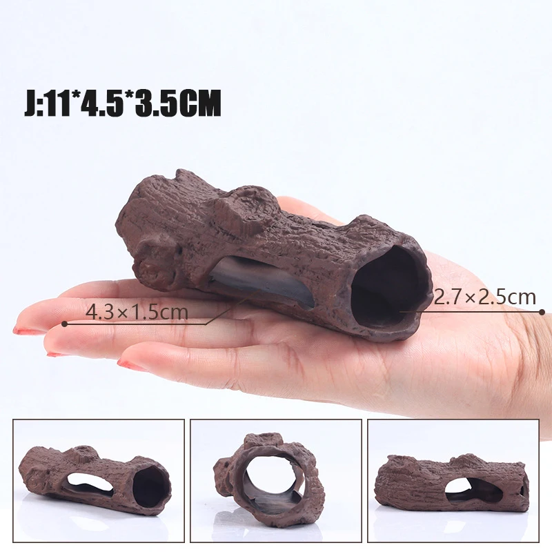 

Ceramic Shelter Small Fish Tank Decoration Ceramic Pot Shrimp Pot Aquarium Water Grass Landscaping Shrimp Breeding Fish Nest