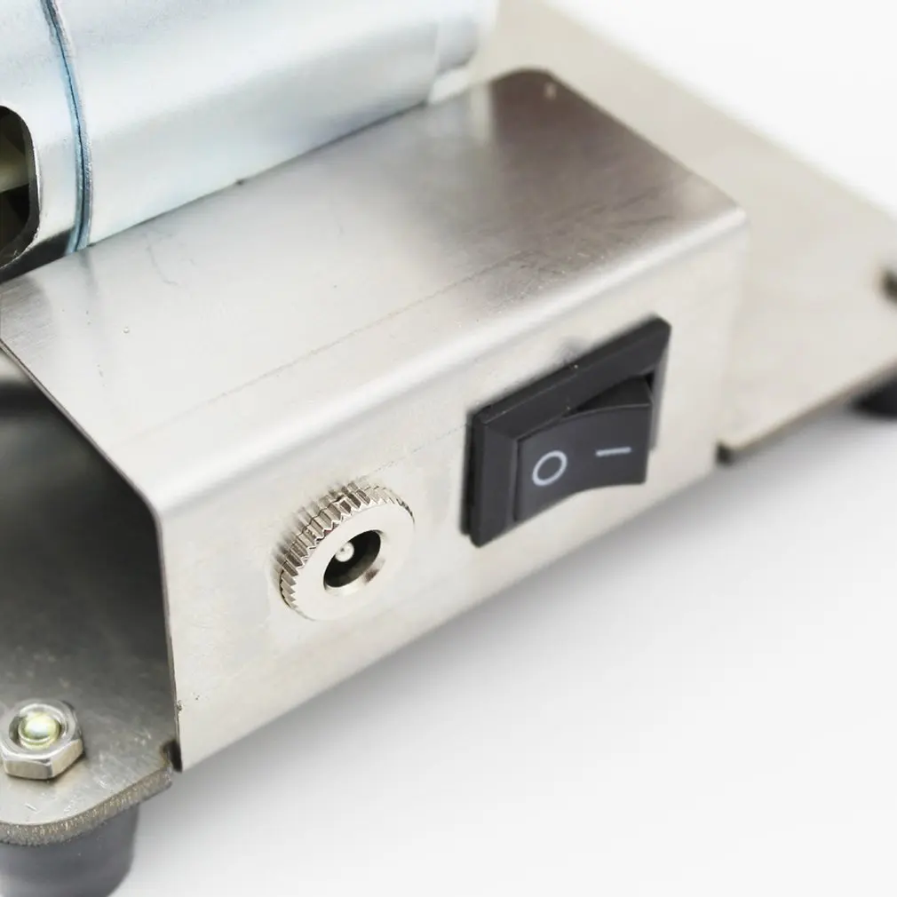 Мини маленькая мини ленточная машина Diy полировальная портативная 775 голой