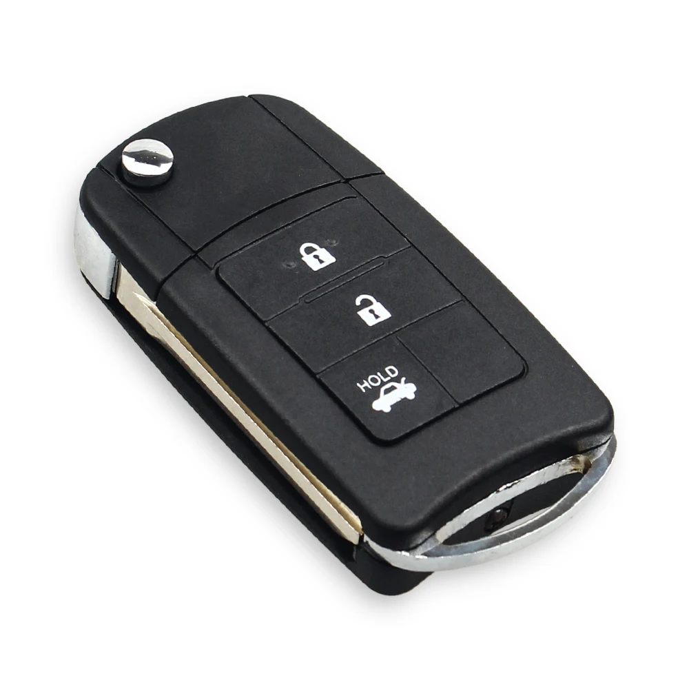 KEYYOU для Toyota CAMRY Corolla Tundra Pruis с TOY43 Blade 2/3/4 кнопки Замена