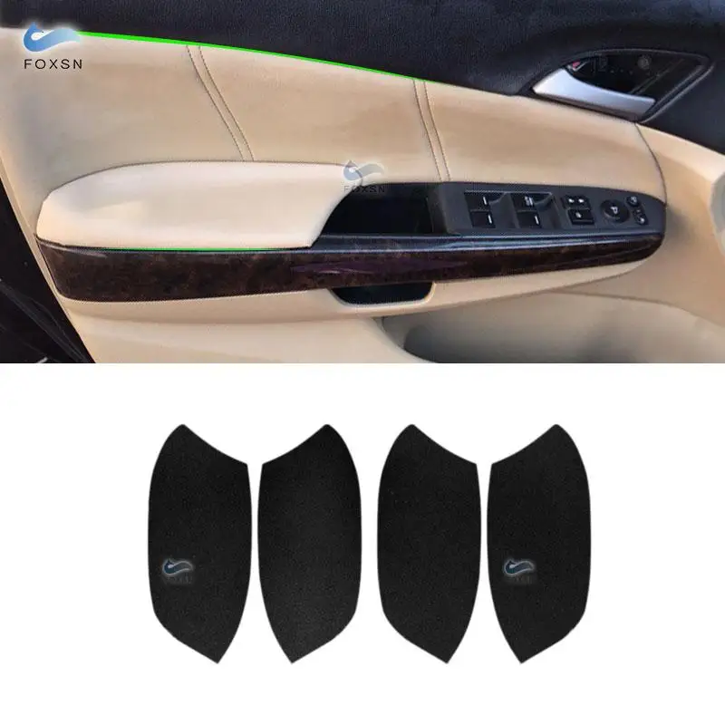Кожаная накладка на дверную ручку салона для Honda Accord 8 поколения 2008 2009 2010 2011 2012