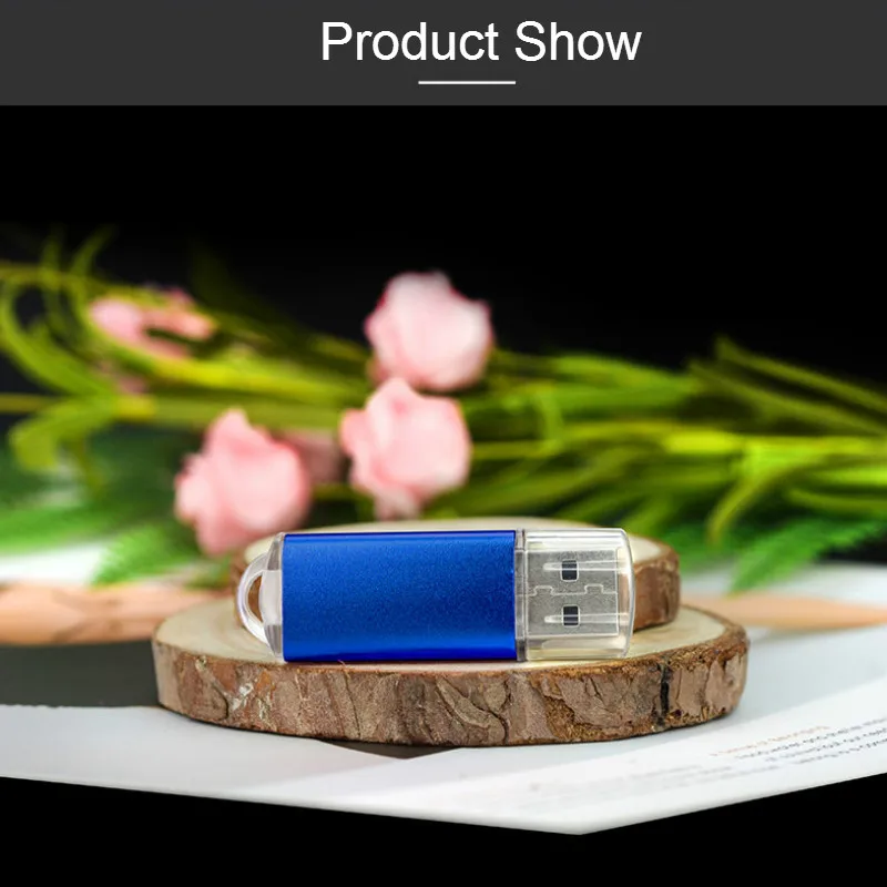 Высокоскоростной USB флеш накопитель металлический Usb 2 0 флешка 64 ГБ 32 16 8 4 Гб