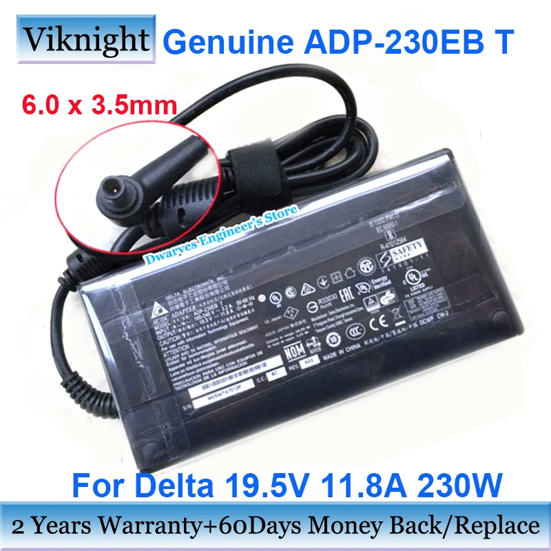 Оригинальное зарядное устройство Delta ADP-230EB T 19 5 v 11.8A 230W AC адаптер питания для Asus GL503