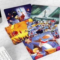 disney the sword in the stone durable rubber mouse mat pad rubber pc computer gaming mouse pad