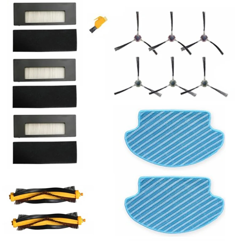 AD замена швабры колодки тряпичная боковая щетка HEPA фильтр основная Для ECOVACS DEEBOT