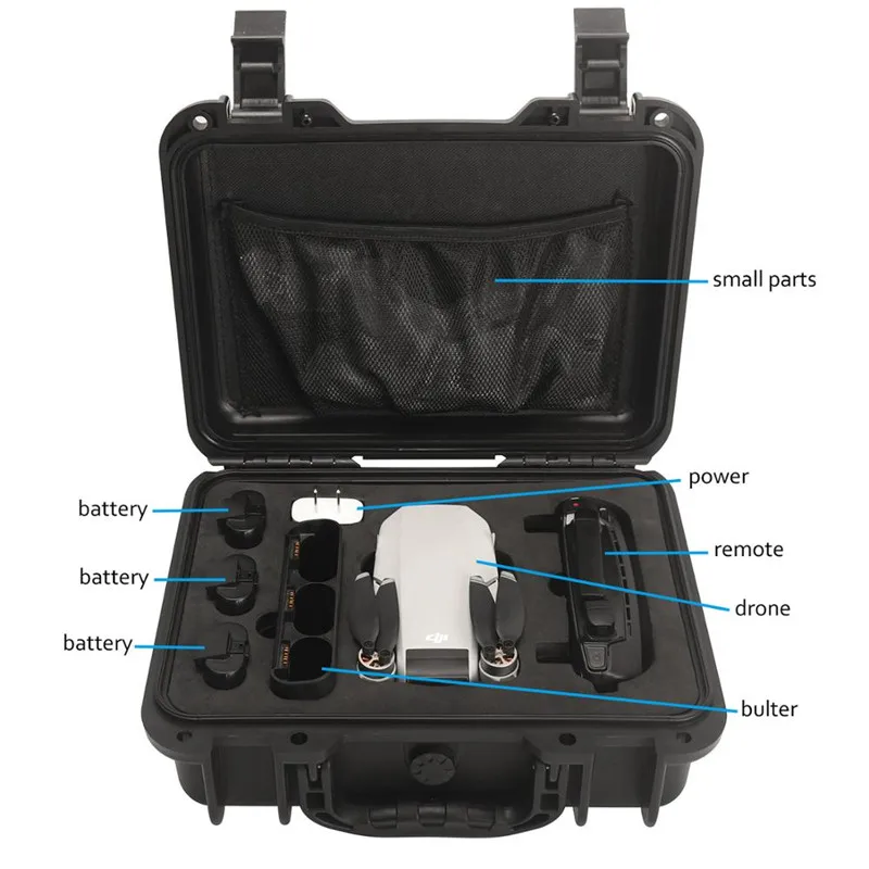 Водонепроницаемый Чехол противоударный жесткий чехол для хранения DJI Mavic Mini RC Drone