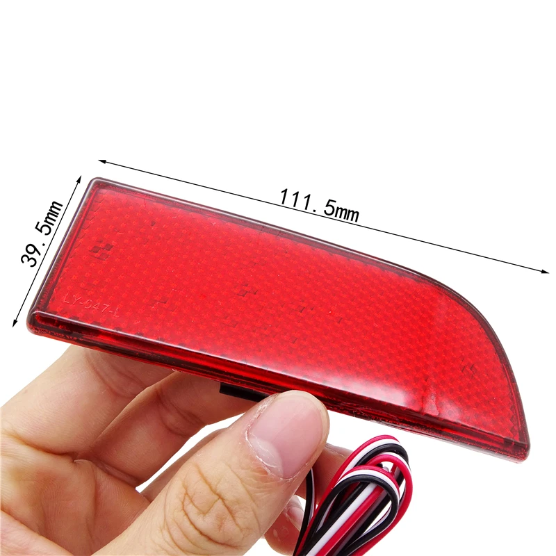 Отражатель заднего бампера для Mercedes Benz W639 V-Class Vito Viano 2003-2014 1 пара - купить по