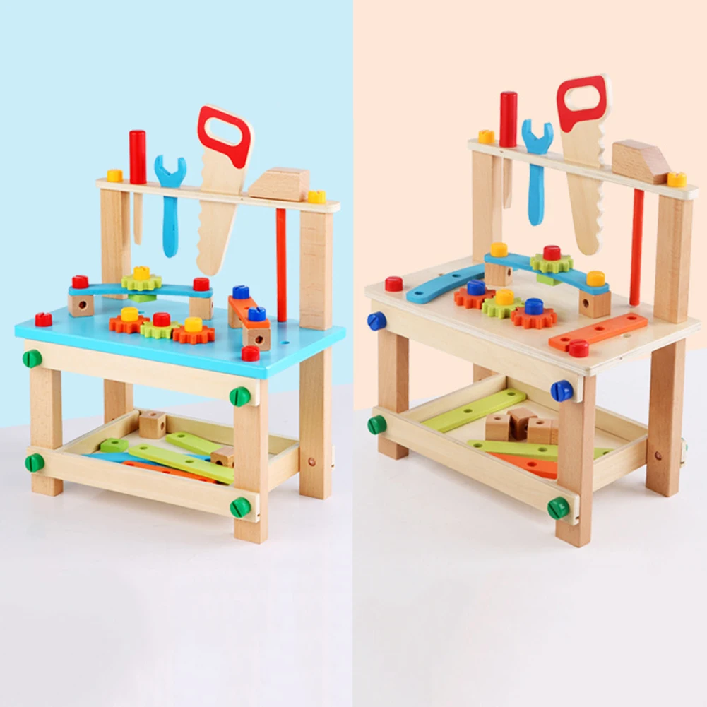 

Assembled Model Building Kits Tool Baby Puzzle Toys Variety Nut Combination Chair Puzzle Baby Early Educational Toy
