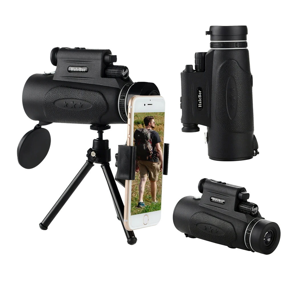 

Night Vision Telescope HD Mobile Phone Clip Optical Range Monocular Long-distance Telescope Super Clear Outdoor Hunting Hiking