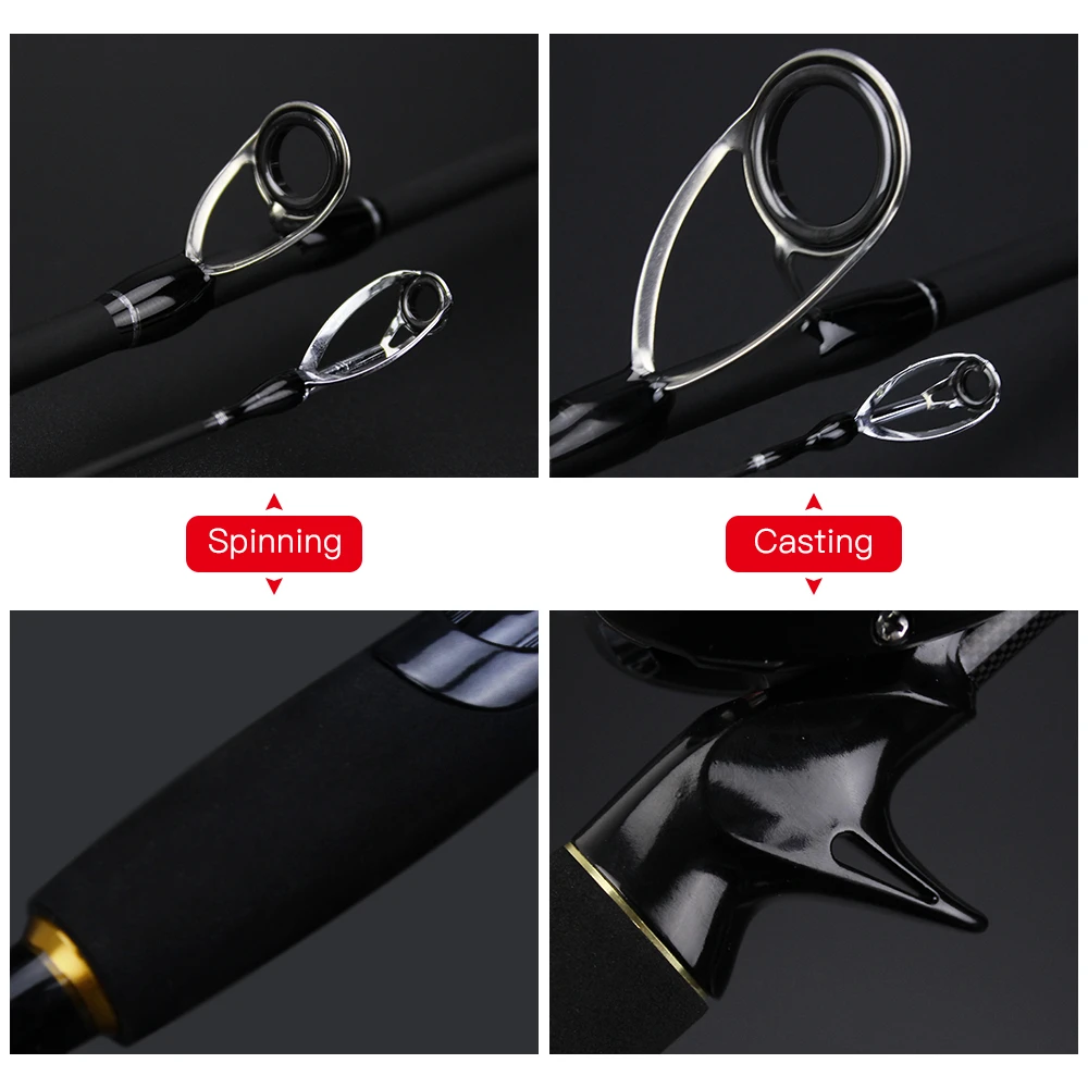 

Portable Fishing Telescopic Pole 4-Section Spinning/Casting Fishing Rods Carbon Fiber Telescopic Fishing Pole Spinning Rods
