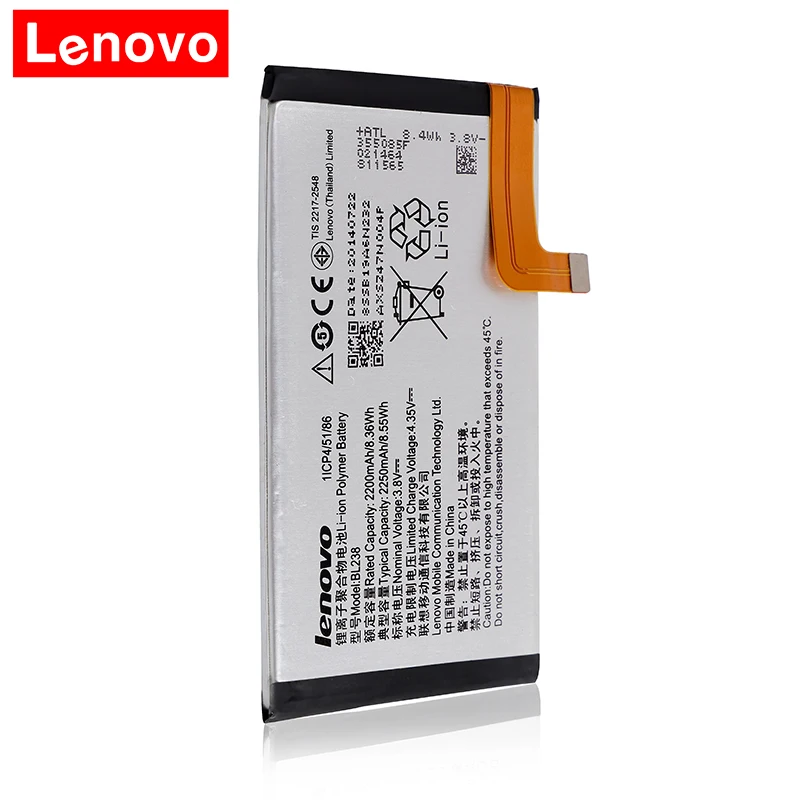 BL238 для lenovo X2PT5/Vibe X2 Pro X2pro BL-238 литий-ионные аккумуляторы для lenovo X2PT5/Vibe X2 Pro X2p батарея для сотового телефона