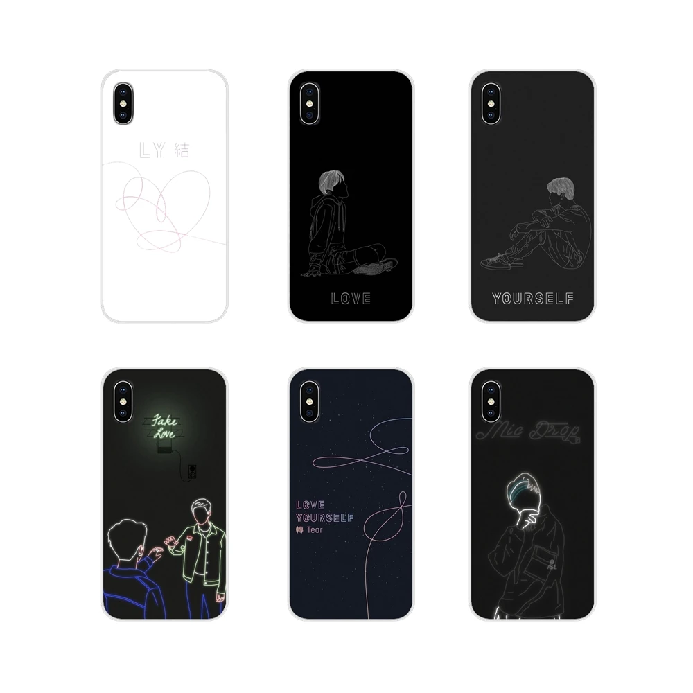 Аксессуары для телефона Чехлы Love Yourself арт Huawei Честь 4C 5C 6X 7 7A 7C 8 9 10 8C 8S 8X 9X 10I 20 Lite