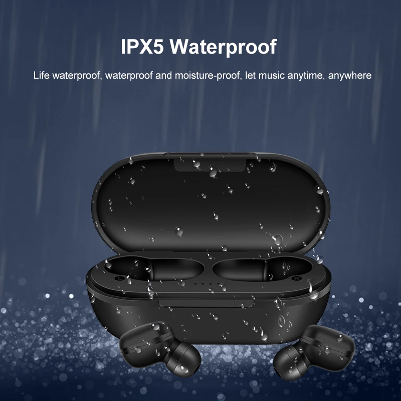 A6X TWS наушники 5,0 Bluetooth наушники Спортивная Беспроводная гарнитура шумоподавление HD мини наушники PK i12 i10 i14 i11 i13