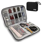 Сумка для хранения для Samsung Galaxy Watch 4 Apple Watch 7 Huawei ремешок для часов дорожная Пылезащитная сумка портативный ремешок для часов чехол