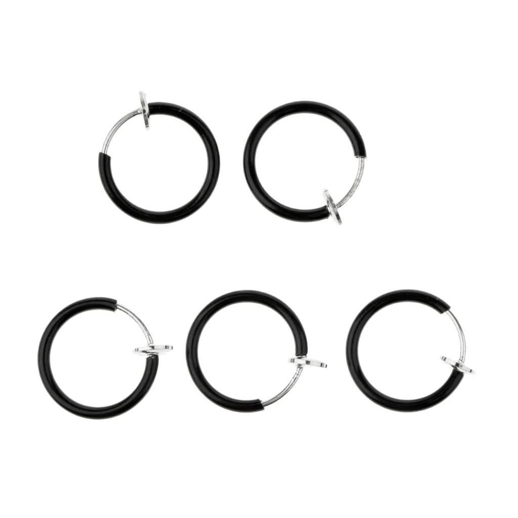 5 шт. иллюзия зажим для носа Ушная перегородка губы брови ухо Универсальное