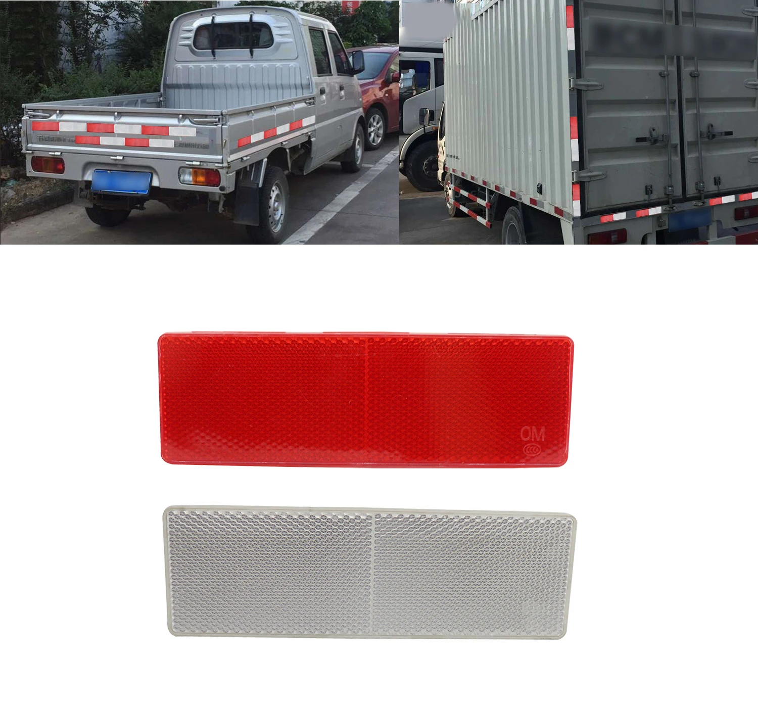 Пластиковый светоотражающий отражатель для автомобиля грузовика прицепа ночная