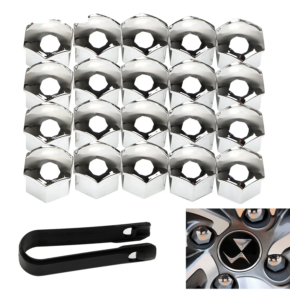 

20 шт. 17 мм/19 мм Φ Автомобильная втулка винтовая крышка гайки Болты диски Внешнее украшение особая защита розетки защита от пыли