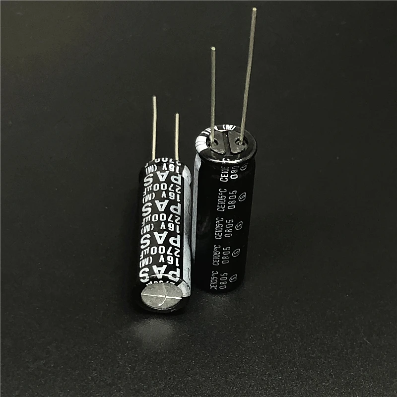 

6PCS 2700uF 16V ELNA For PAS 10x30mm 16V2700UF HIFI Audio Aluminum Electrolytic Capacitor Purple