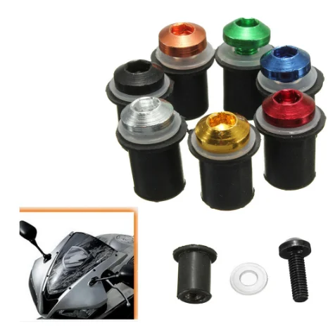 Набор болтов для крепления ветрового стекла мотоцикла 5 мм | Автомобили и