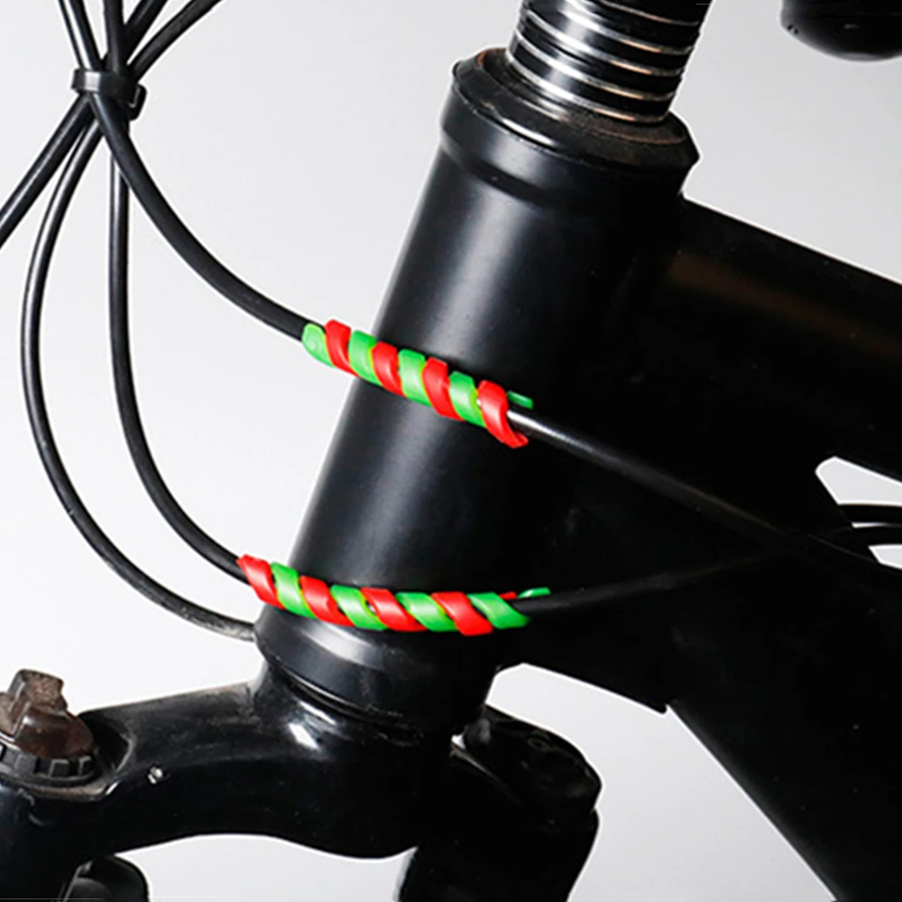 

5Pcs Bicycle Brake Cable Protectors Anti-friction Housing Rubber Protector Bicycle Frame Cycling Wrap Guard Tubes Bicycle Parts