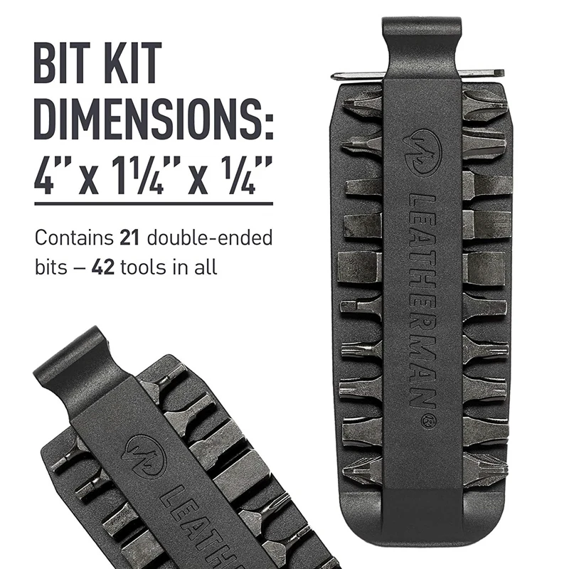 LEATHERMAN один набор бит 21 двухсторонний Набор отверток для многофункциональных