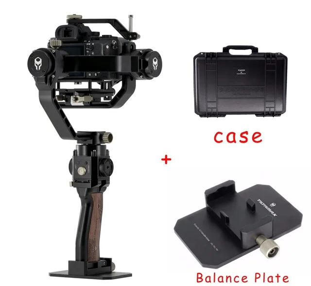 w case balance plate TILTA Gravity G2X TILTAMAX компактный портативный монопод с шарнирным замком Системы 3-осевой Стабилизатор камеры DSLR Объективы для камер SONY CANON беззеркальных цифровых зеркальных фотокамер GH5 5D3 - Цвет: w case balance plate