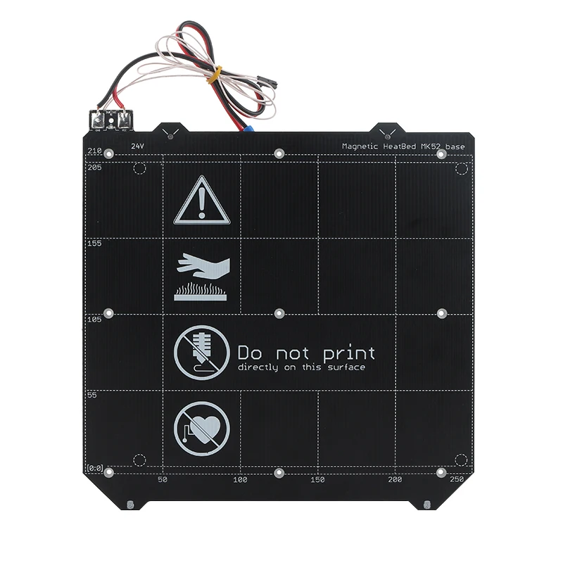 FYSETC Voron распределительный провод для 3d принтера с подогревом 24 В MK3 Y каретка Prusa i3