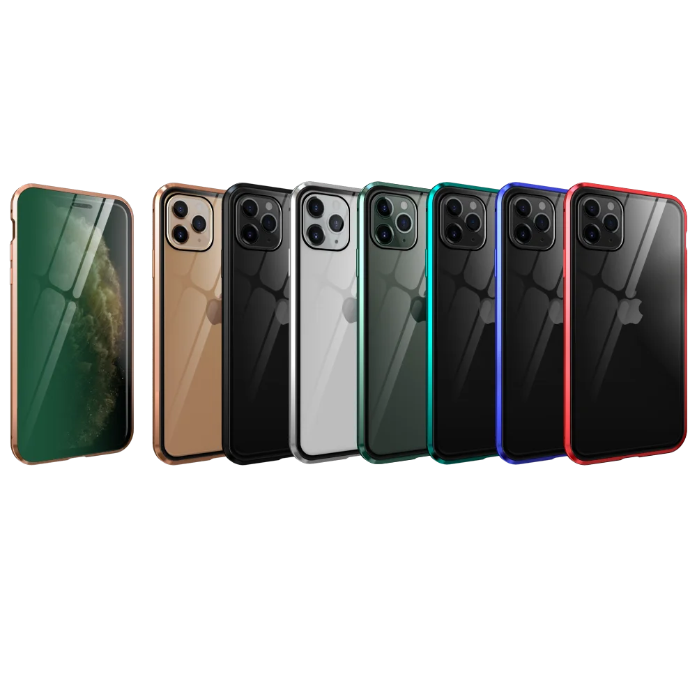 Защитный чехол для глаз Iphone 11 pro max с магнитным притяжением ударопрочный защитный