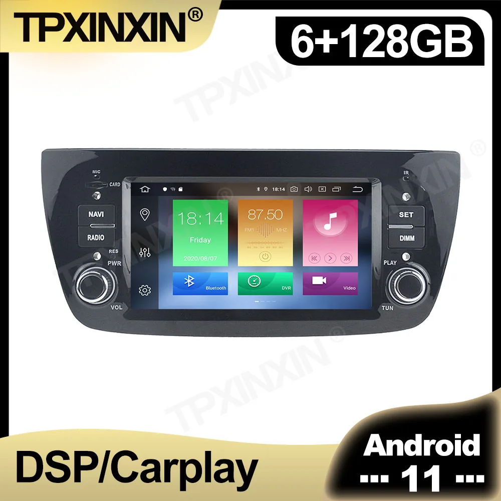 

2 din Android 11 Car Radio For FIAT DOBLO 2010 2011 2012 2013 2014 2015 Multimedia Auto Video DVD Player Navigation Stereo GPS