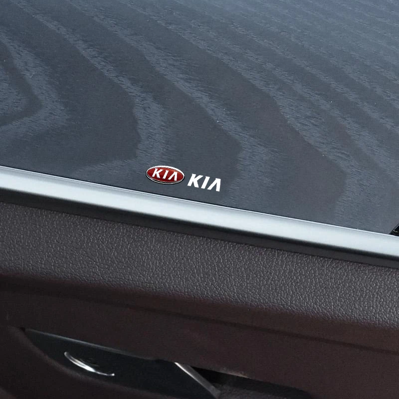 Интерьер автомобиля логотип для Kia Rio 3 K2 Ceed Cerato K3 Sportage 4 Picanto K5 Optima Sorento Forte Stinger |